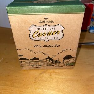 1997 Hallmark Kidd Car Corner KC's Motor Oil ''New''